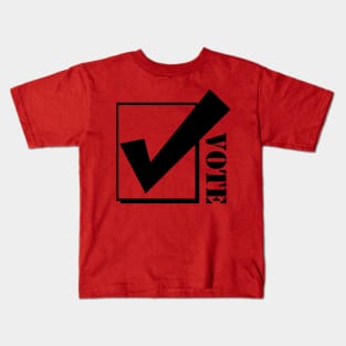 Vote (Checkbox) Kids T-Shirt